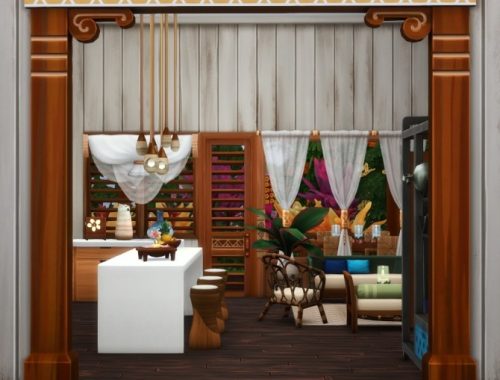 Island Living Buildmode Expanded – 38 New or Recoloured Items at Simsational Designs