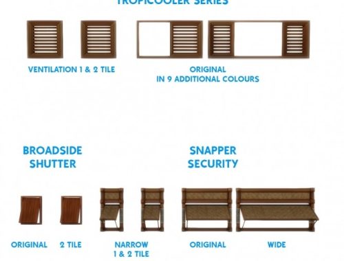 Island Living Buildmode Expanded – 38 New or Recoloured Items at Simsational Designs