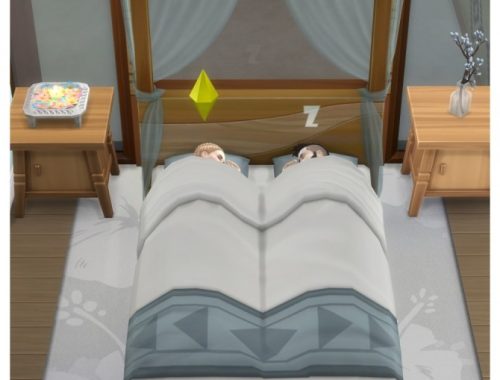 Island Living Can Do Canopy Bed Separated by Lierie at Mod The Sims