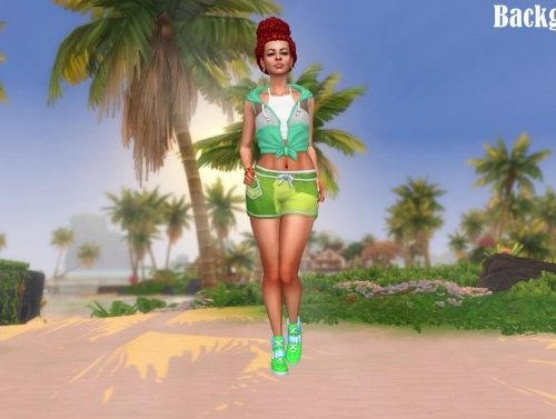 Island Living Landscape CAS Backgrounds at Annett’s Sims 4 Welt