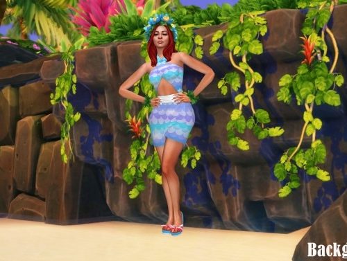 Island Living Landscape CAS Backgrounds at Annett’s Sims 4 Welt