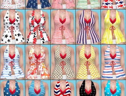 Island Living Top’s Recolors at Annett’s Sims 4 Welt