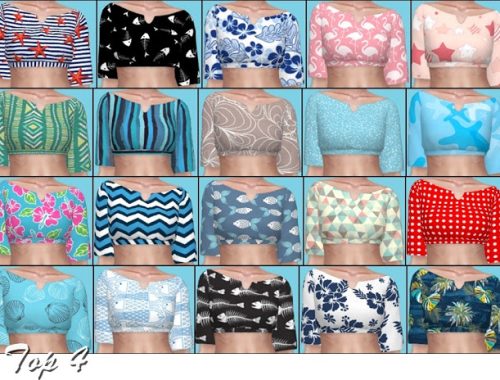 Island Living Top’s Recolors at Annett’s Sims 4 Welt