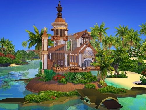 Island Turtle at Akai Sims – kaibellvert