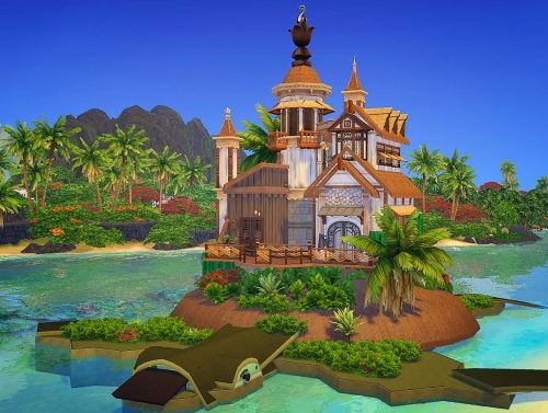 Island Turtle at Akai Sims – kaibellvert