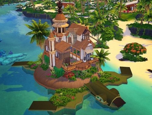 Island Turtle at Akai Sims – kaibellvert