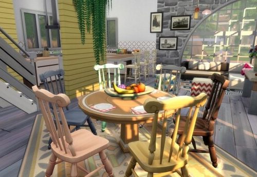Isolation objective house by Reverlautre at L’UniverSims