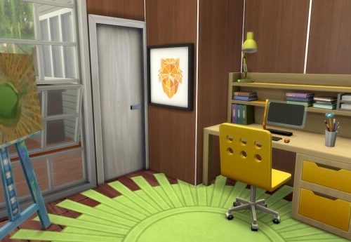 Isolation objective house by Reverlautre at L’UniverSims