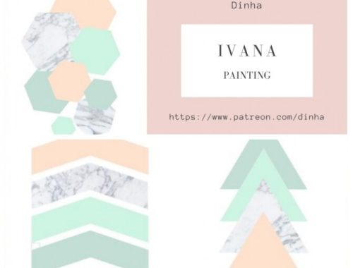 IVANA Collection: Painting, Rug & Towel at Dinha Gamer