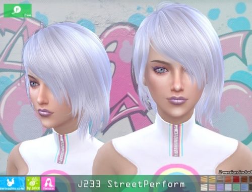 J233 StreetPerform hair at Newsea Sims 4