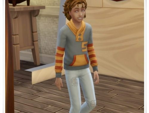 Jamie Hair Kids version at Birksches Sims Blog