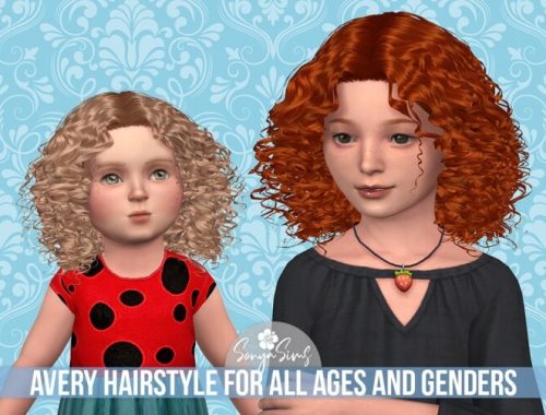 Janayna & Avery hairs at Sonya Sims