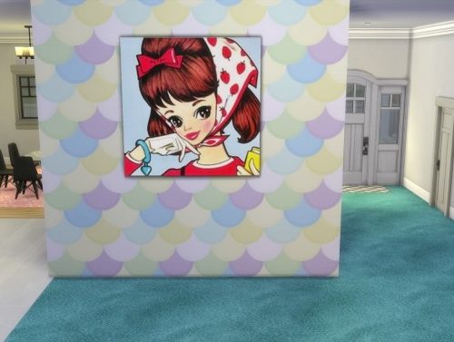 Japanese kawaii retro art by Feelshy at Mod The Sims