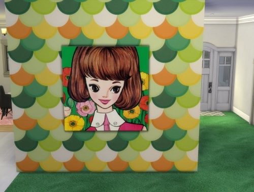 Japanese kawaii retro art by Feelshy at Mod The Sims