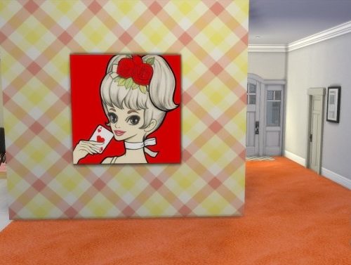 Japanese kawaii retro art by Feelshy at Mod The Sims