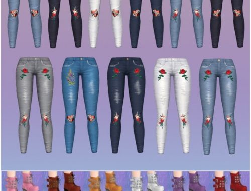 Jeans & Boots Cybergoth World Collection at Jenni Sims