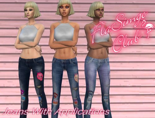 Jeans With Applications
