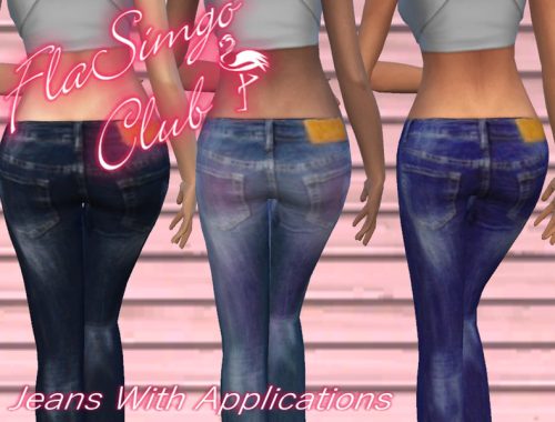 Jeans With Applications