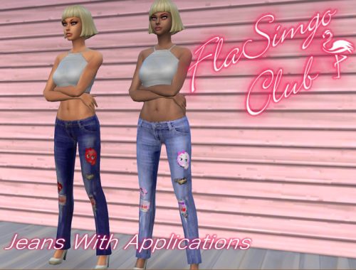 Jeans With Applications
