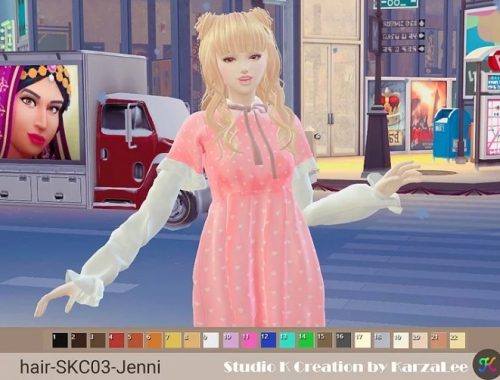 Jenni hair SKC03 at Studio K-Creation