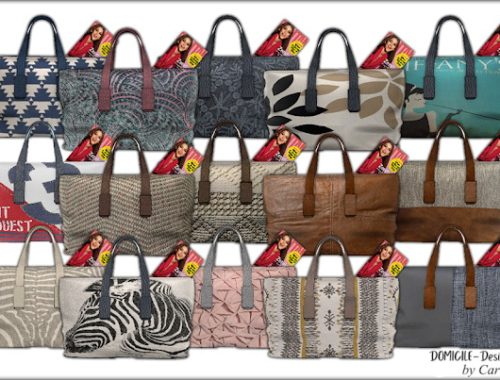 Jerong entry bags & vase by Caro at DOMICILE Design TS4