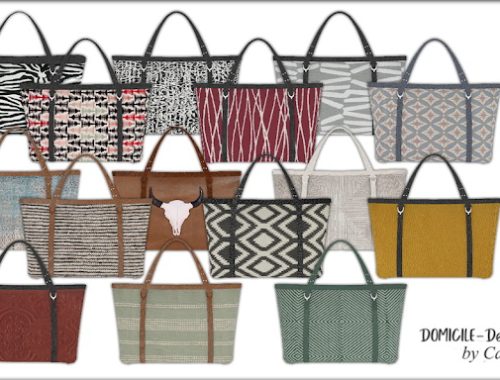 Jerong entry bags & vase by Caro at DOMICILE Design TS4