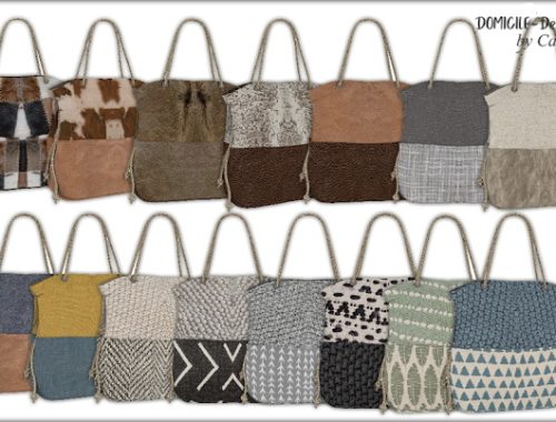 Jerong entry bags & vase by Caro at DOMICILE Design TS4