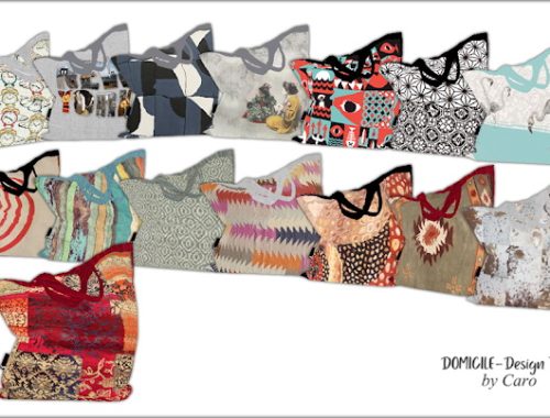 Jerong entry bags & vase by Caro at DOMICILE Design TS4