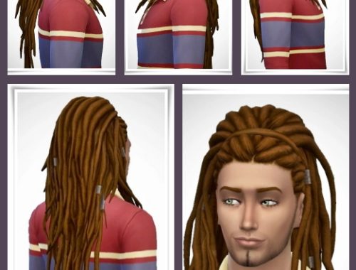 Jessie Dreads Hair at Birksches Sims Blog