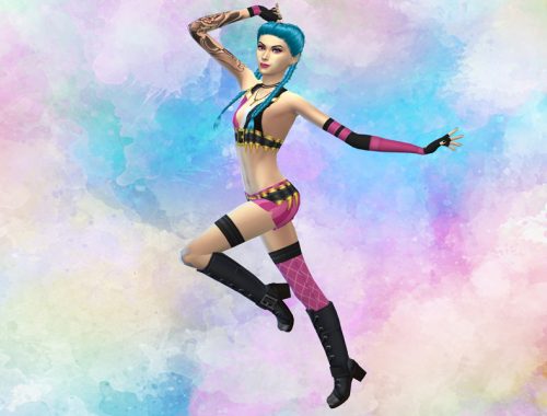 Jinx Champion // League of Legends // League of Sims