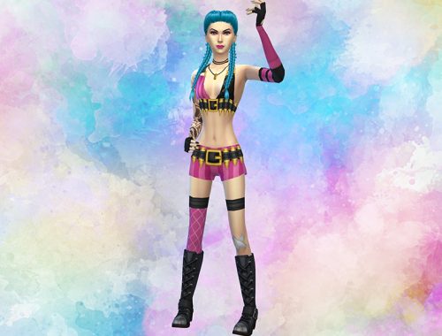Jinx Champion // League of Legends // League of Sims