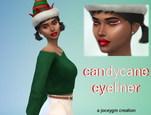 joceygm candycane eyeliner