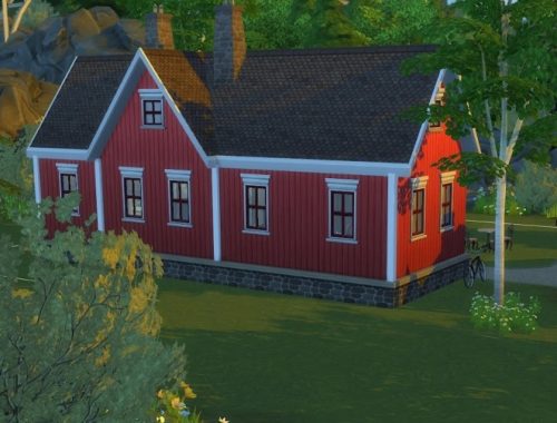 Jordmorstua house at KyriaT’s Sims 4 World