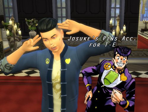 Josuke's Pin Accessory
