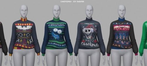 JOY SWEATER at Candy Sims 4