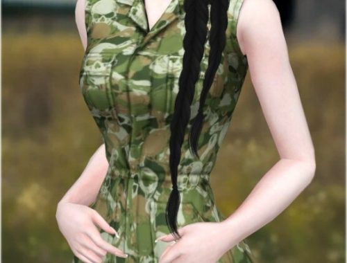 Jumpsuit BASE GAME COMPATIBLE at Jenni Sims