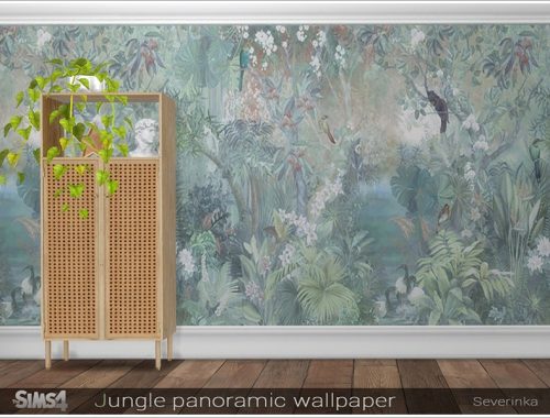 Jungle panoramic wallpaper