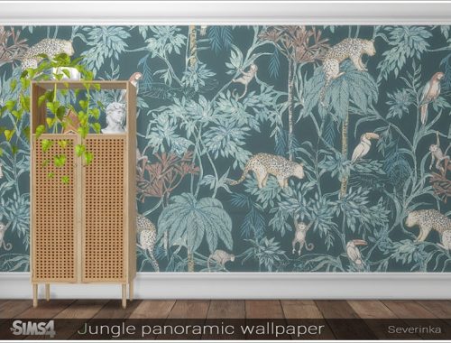 Jungle panoramic wallpaper