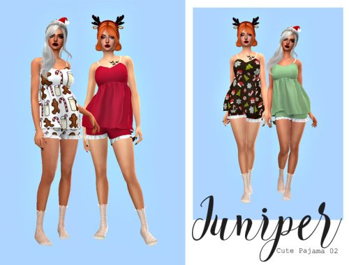 Juniper - Cute Pjamas 02 - Recolor ChleoM