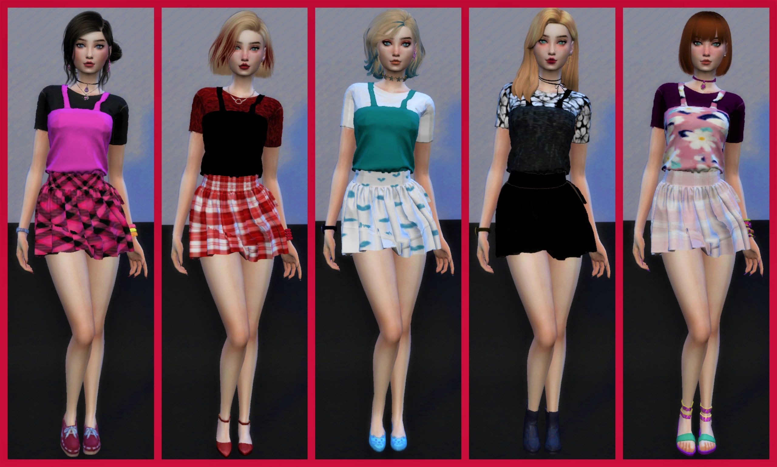 🌺 Cute dress ️ - The Sims 4 Catalog