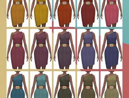 Kalahari Sun Dress S3 Conversion at Busted Pixels