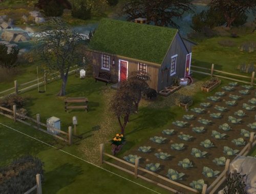 Kålvikstua Cabbage Cove Cottage at KyriaT’s Sims 4 World