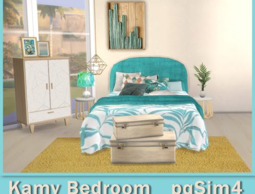 Kamy Bedroom at pqSims4