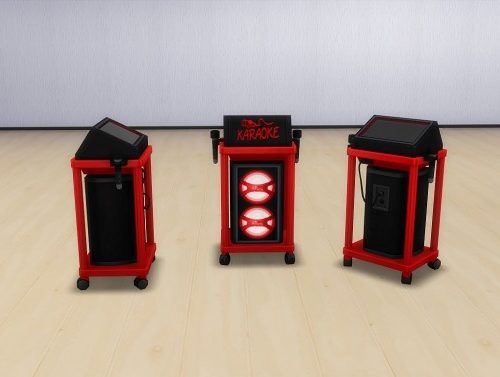 Karaoke devices by hippy70 at Mod The Sims