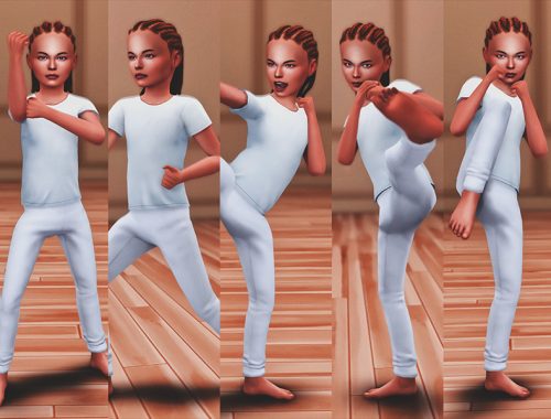 Karate Kid Pose Pack
