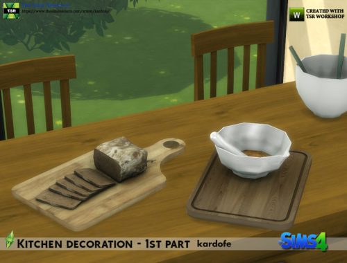 kardofe_Kitchen decoration  1st part