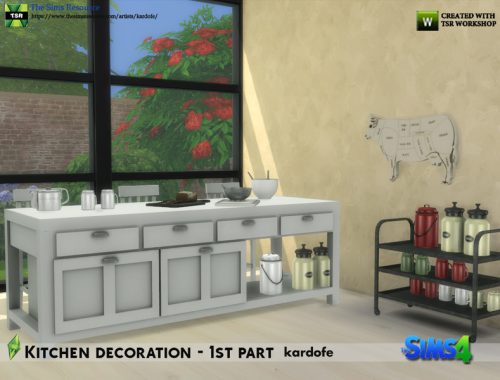 kardofe_Kitchen decoration  1st part