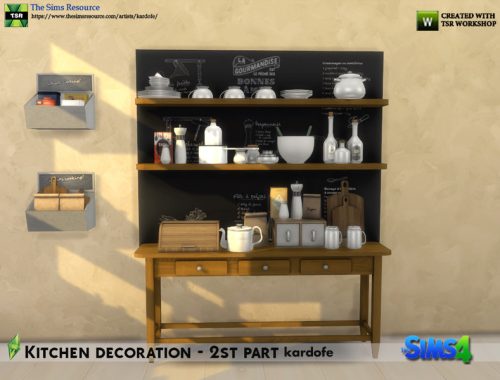 kardofe_Kitchen decoration  2nd part
