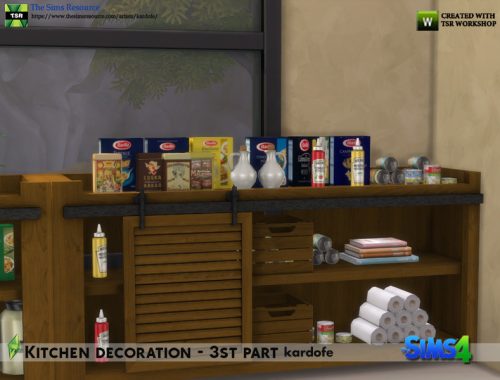 kardofe_Kitchen decoration  3rd part