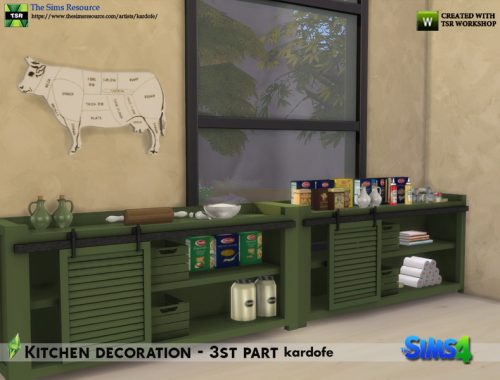 kardofe_Kitchen decoration  3rd part